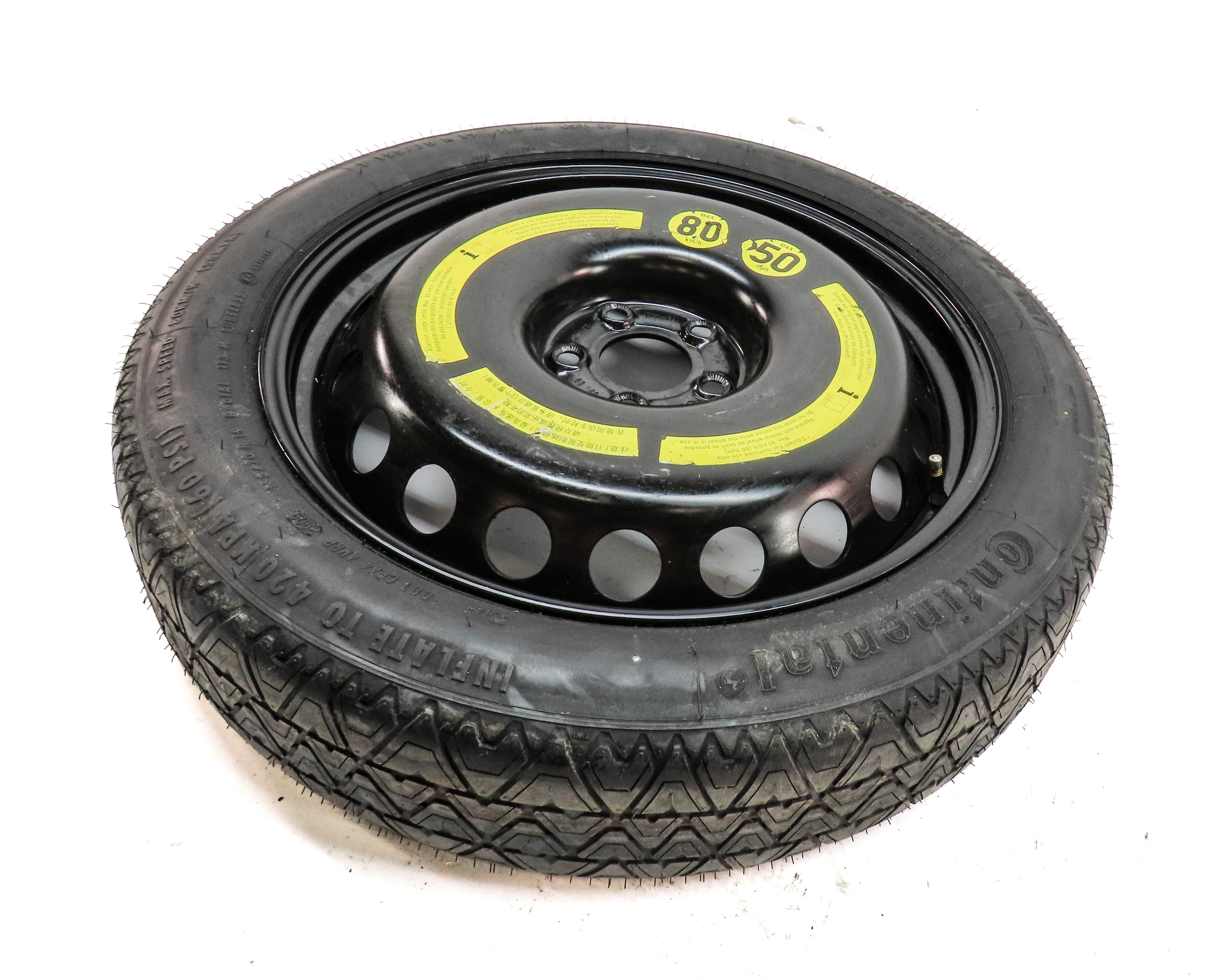 2008-2014 MERCEDES BENZ CL S CLASS (C216 W221) 19x4.5 SPARE TIRE WHEEL RIM — exact item pictured